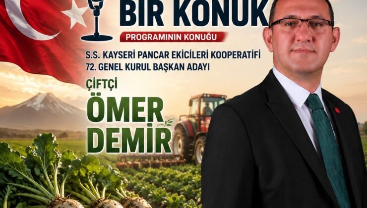 Bir Konu Bir Konuk | Sn. Ömer Demir yarın 18:00’da canlı yayınımızda!