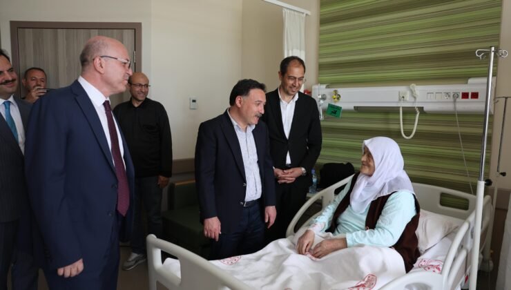 Vali Gökmen Çiçek’ten Hastanede Bayram Ziyareti
