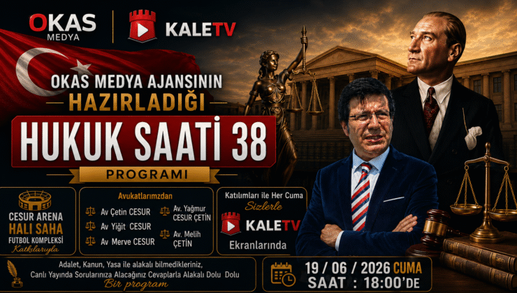 Hukuk Saati Yayınımız Yarın Saat 18:00’da