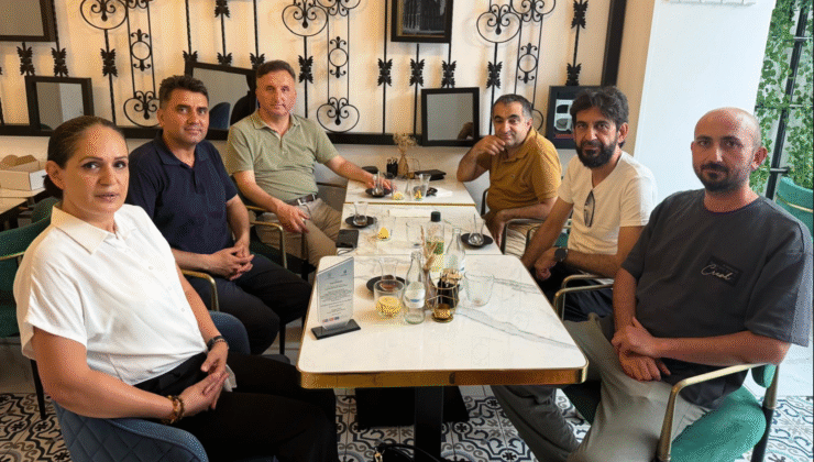Avrupa’daki Erasmus+ katkısına teşekkür plaketi