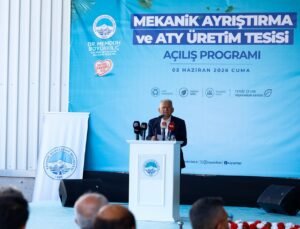 Kayseri’de ‘Mekanik Ayırma ve ATY Üretim Tesisi’ açıldı