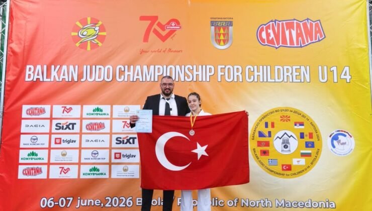Milli Judocu Selda Beren Sarıkaya Balkan İkincisi Oldu
