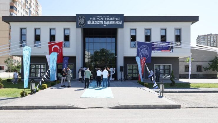 Melikgazi’de Gülük Sosyal Yaşam Merkezi Tanıtıldı
