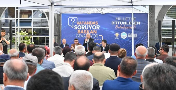 Bünyan’da “Vatandaş Soruyor, Başkan Cevaplıyor” Programı