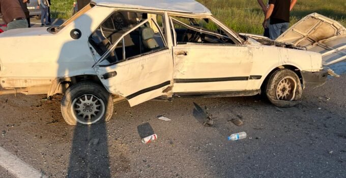 Kayseri’de İki Otomobil Çarpıştı: 2 Yaralı