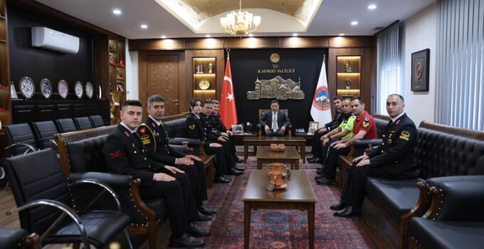 Kayseri’de Jandarma Teşkilatı’nın 187’nci Kuruluş Yıl Dönümü Kutlandı