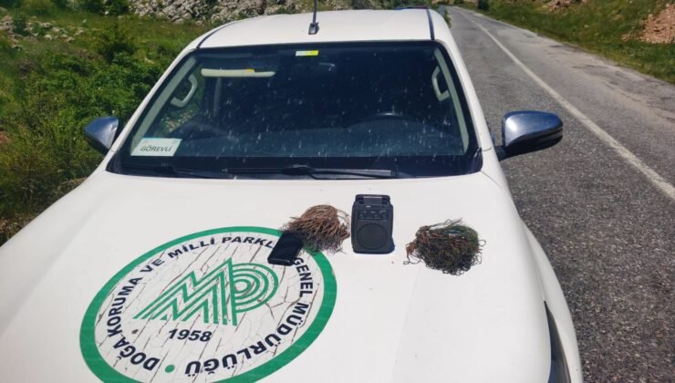 Bünyan’da kaçak av yapan kişiye suçüstü