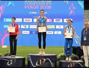 Olimpik sporcu Sümeyye Erol Balkan ikincisi oldu