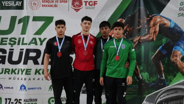 Kayserili güreşçi Muhammed Reşit Yörük Türkiye şampiyonu oldu