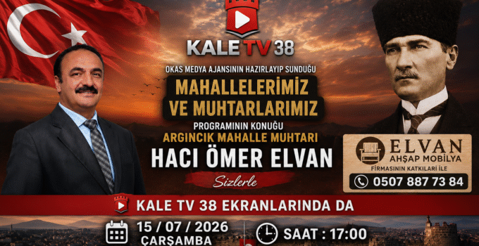 Mahallelerimiz Ve Muhtarlarımız Programı Konuğu Argıncık Muhtarı Hacı Ömer Elvan
