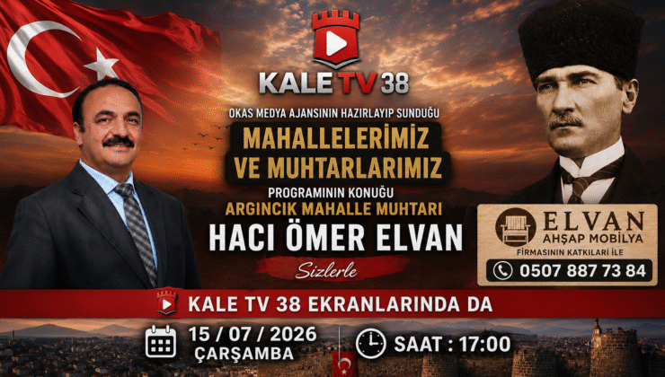 Mahallelerimiz Ve Muhtarlarımız Programı Konuğu Argıncık Muhtarı Hacı Ömer Elvan
