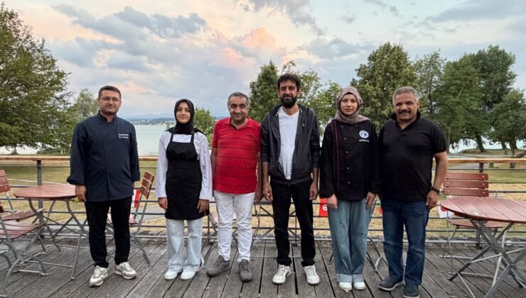 AKİB Genel Başkanı Hızar, Almanya’da staj yapan Kayserili öğrencilerle bir araya geldi