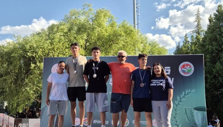 Kayserili sporcu atletizmde Türkiye üçüncüsü oldu
