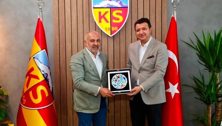 Mahmut Arıkan’dan Kayserispor yönetimine hayırlı olsun ziyareti