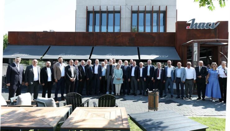 Ayşe Böhürler ev sahipliğinde Kayseri iş dünyası Halkbank yönetimiyle buluştu