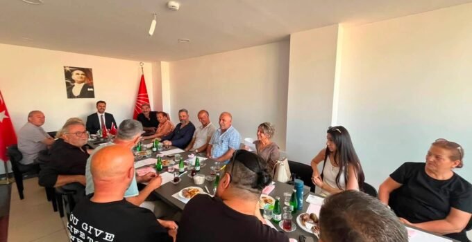 CHP Kayseri’de yeni il yönetimi görev dağılımını yaptı