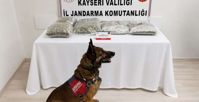 Kayseri’de 1 kişiye uyuşturucu gözaltısı