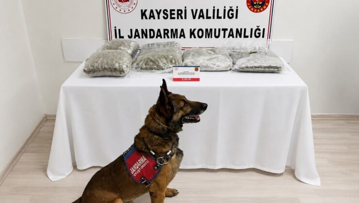 Kayseri’de 1 kişiye uyuşturucu gözaltısı