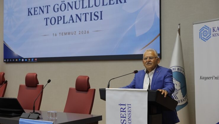 Başkan Büyükkılıç’tan ortak akıl ve gönüllülük vurgusu