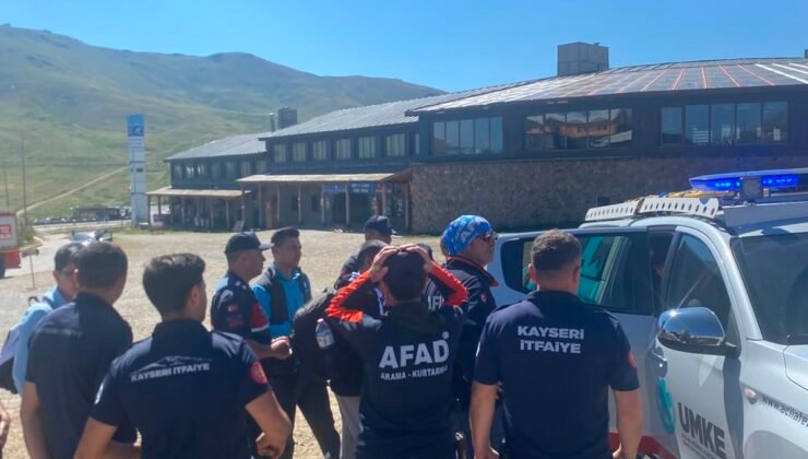 Erciyes’te yüksek irtifa rahatsızlığı yaşayan 3 dağcı kurtarıldı