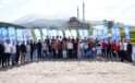 Erciyes’te 2 bin 200 metrede plaj voleybolu heyecanı
