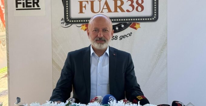 Başkan Çolakbayrakdar: Fuar38 ile Kayseri’nin fuar geleneği yeniden canlanacak
