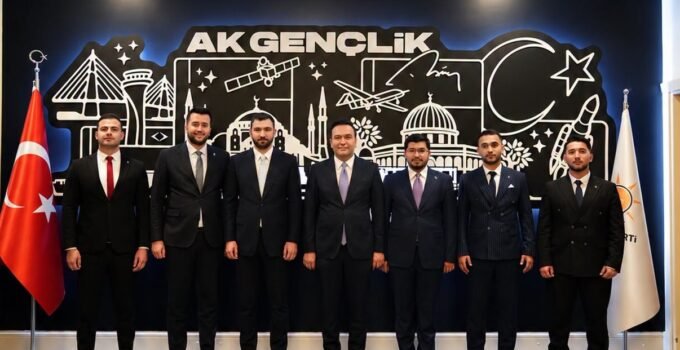 AK Parti Melikgazi Gençlik Kolları Başkanlığı’nda Yusuf Duygun dönemi