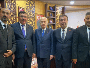 Bünyan heyeti, Devlet Bahçeli’yi ziyaret etti