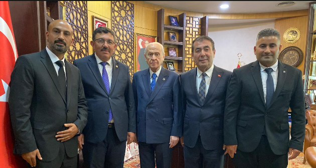 Bünyan heyeti, Devlet Bahçeli’yi ziyaret etti