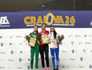 Kayserili TOHM sporcusu Döndü Kübra Boyraz Balkan şampiyonu oldu