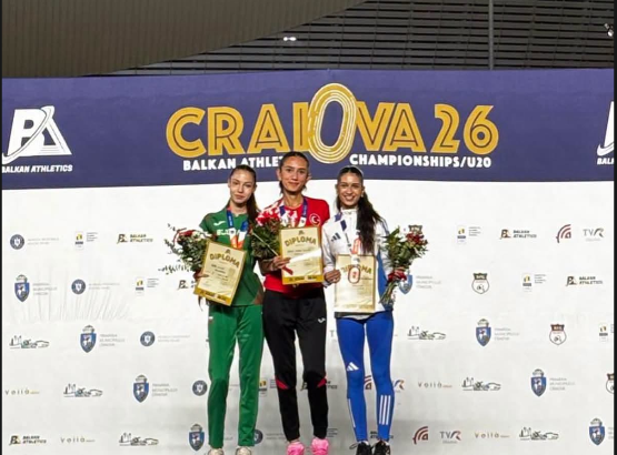 Kayserili TOHM sporcusu Döndü Kübra Boyraz Balkan şampiyonu oldu