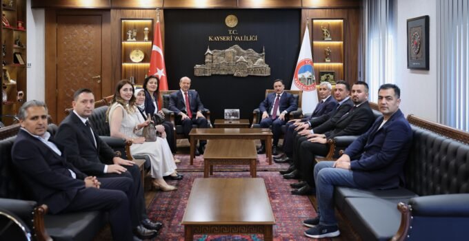 KKTC 5’inci Cumhurbaşkanı Sayın Ersin Tatar’dan Vali Çiçek’e Ziyaret