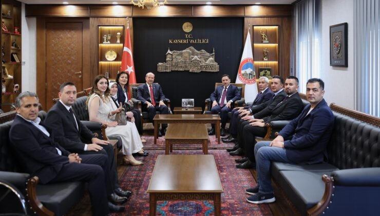 KKTC 5’inci Cumhurbaşkanı Sayın Ersin Tatar’dan Vali Çiçek’e Ziyaret