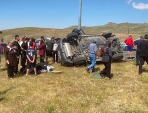 Kayseri’de iki otomobil çarpıştı: 1 yaralı