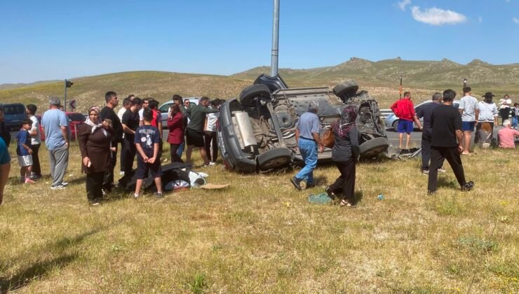 Kayseri’de iki otomobil çarpıştı: 1 yaralı