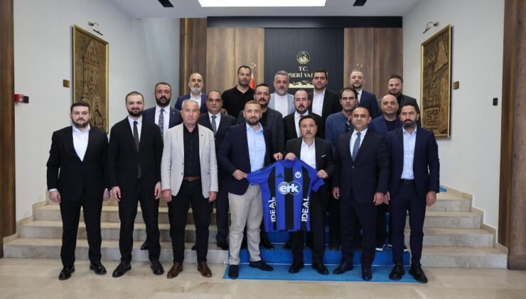 Açıkalın Erciyes 38 FK yönetiminden Vali Gökmen Çiçek’e ziyaret