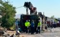 Kayseri’de yolcu otobüsü devrildi: 1 ölü, 23 yaralı