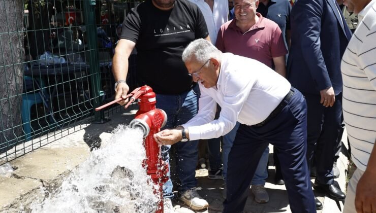 Başkan Büyükkılıç: 7 yılda 253 içme suyu sondaj kuyusu hizmete alındı