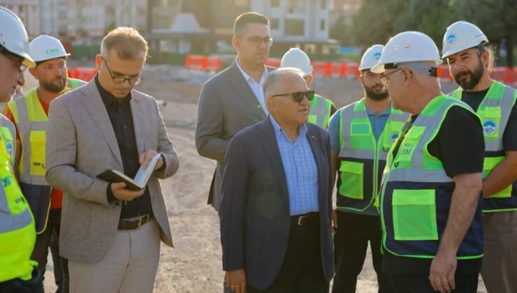 Başkan Büyükkılıç’tan Kartal Katlı Kavşağı’nda inceleme