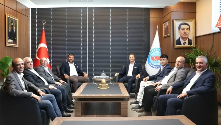 Ulaştırma Memur-Sen Kayseri Şubesi’nden Genel Başkan Çalışkan’a Ziyaret