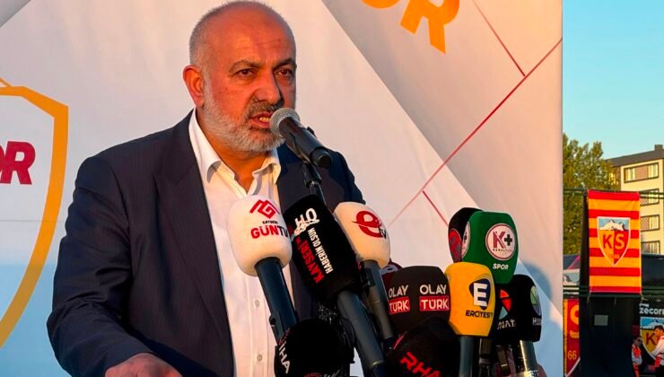 Kayserispor Başkanı Ali Çamlı: Transfer yasağımızın kaldırılmasının hayırlı olmasını diliyorum