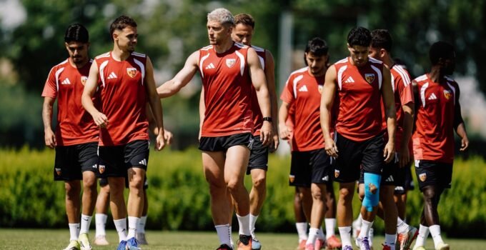 Kayserispor, Vanspor maçının hazırlıklarını tamamladı