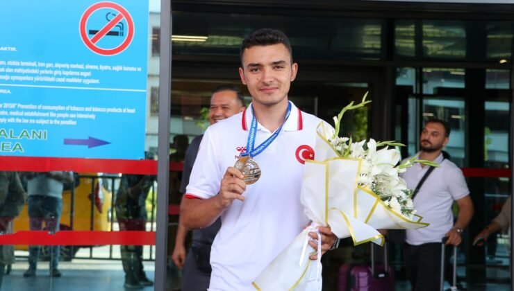 Avrupa ikincisi Bahadır Beydüz, Kayseri’de karşılandı