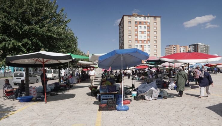 Melikgazi’de üretici pazarları vatandaşları organik ürünlerle buluşturuyor